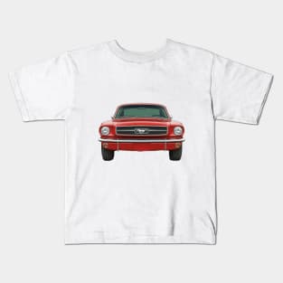 60s Ford Mustang Kids T-Shirt